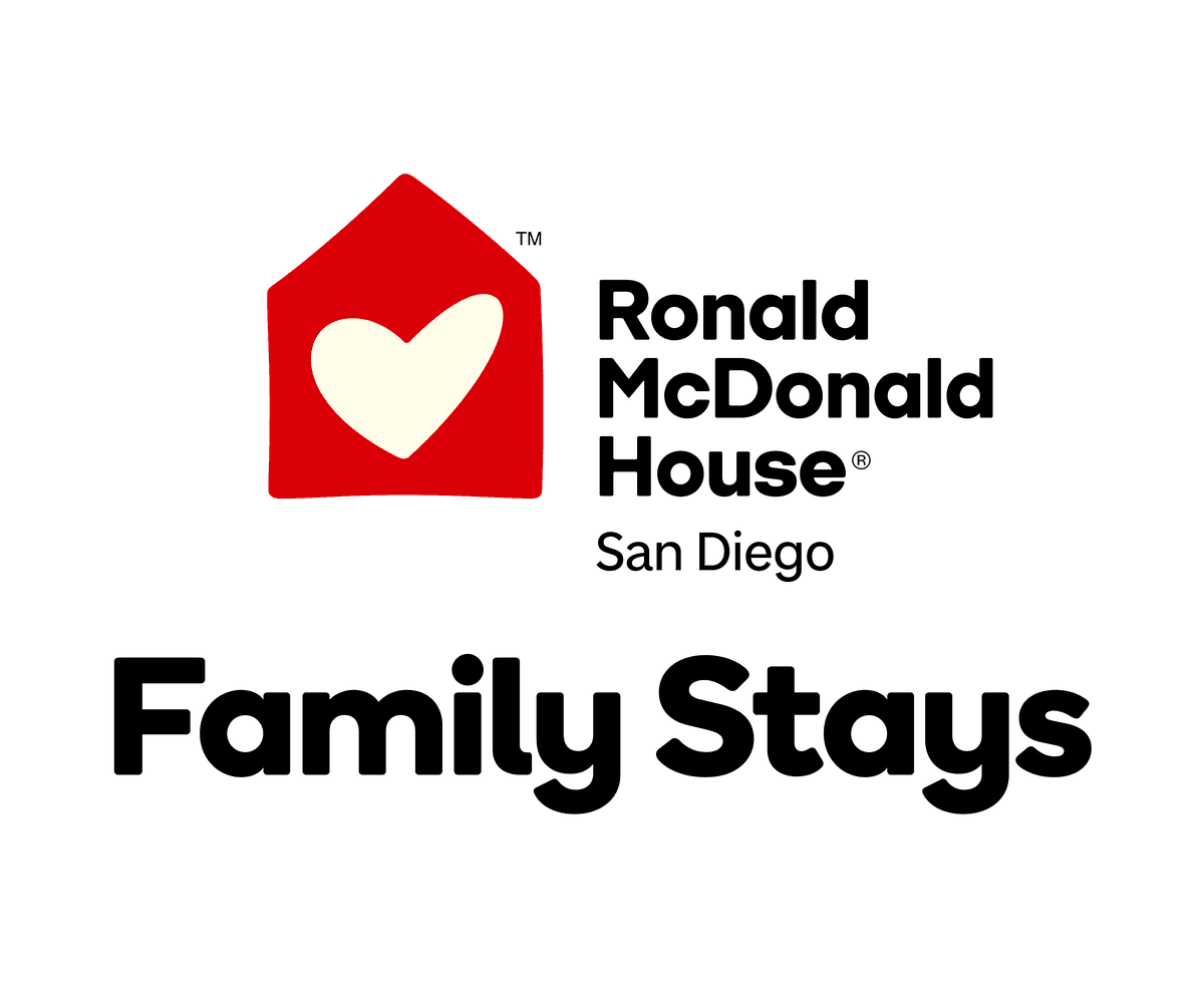 Ronald McDonald House San Diego Family Stays logo